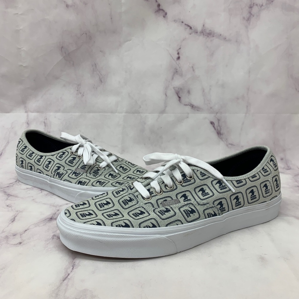 VANS X USPS AUTHENTIC BLUE WHITE DENIM Men’s Sz 13 USPS Shoes Sneakers NO BOX